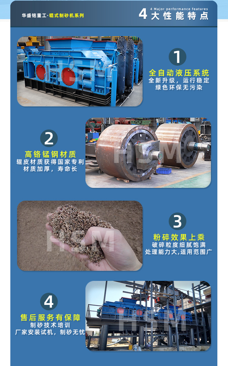 小型辊式打砂机